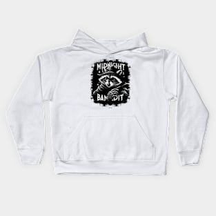 Raccoon of the Night Kids Hoodie